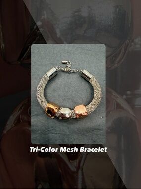 EUC Tri-Color Mesh Bracelet